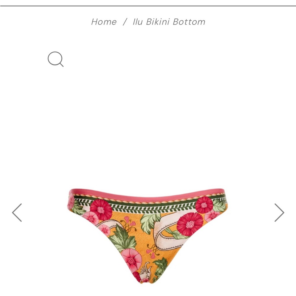 Ilu Floral Bikini Bottom - Multicolor